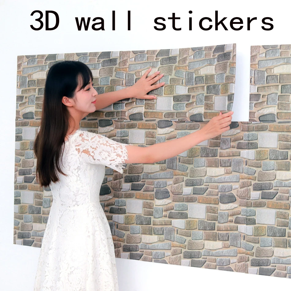 10Pcs Self-adhesive Panel Living Room Background Brick Waterproof Foam Wallpapers Bedroom Wall DIY Luxury Decor 3D Wall Sticker
10Pcs Self-adhesive Panel Living Room Background Brick Waterproof Foam Wallpapers Bedroom Wall DIY Luxury Decor 3D Wall Sticker