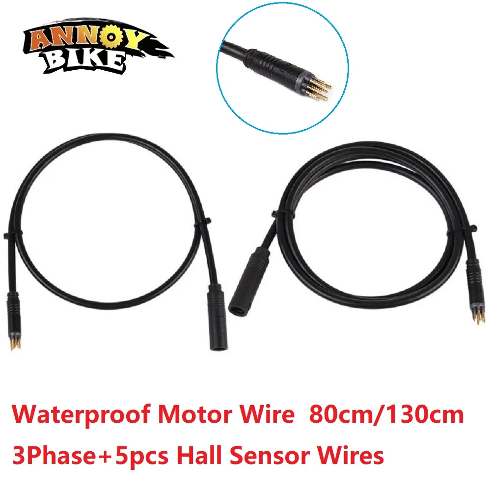 Electric Bike Sensor Cable for Brushless DC Motor Waterproof Ebike Extension Wire Bicycle 80cm 130cm
Electric Bike Sensor Cable for Brushless DC Motor Waterproof Ebike Extension Wire Bicycle 80cm 130cm