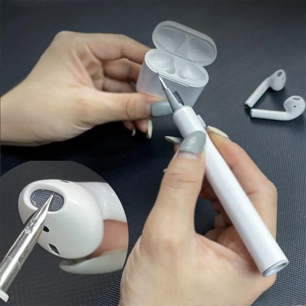 Retractable Cleaning Pen Washing Brush Lightweight Update Cleaning Kit 360-degree Cleaner Tools For Bluetooth-compatible Earbuds
Retractable Cleaning Pen Washing Brush Lightweight Update Cleaning Kit 360-degree Cleaner Tools For Bluetooth-compatible Earbuds