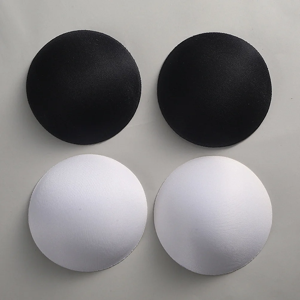 

6 Pairs Removable Breast Enhancers Inserts Round Cups Inserts for Women Covered