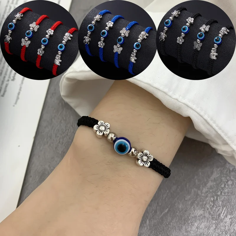 Браслет «Турецкий сглаза», плетеный браслет ручной работы, Регулируемый мужской женский браслет, счастливая фотография
Браслет «Турецкий сглаза», плетеный браслет ручной работы, Регулируемый мужской женский браслет, счастливая фотография