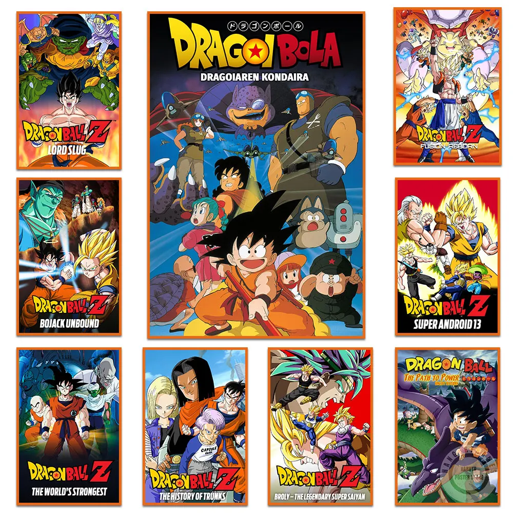 Bandai Japanese Anime Poster Dragon Ball Z Super Prints Canvas Painting Manga Wall Art Pictures For Room Home Decor Best Gift
Bandai Japanese Anime Poster Dragon Ball Z Super Prints Canvas Painting Manga Wall Art Pictures For Room Home Decor Best Gift