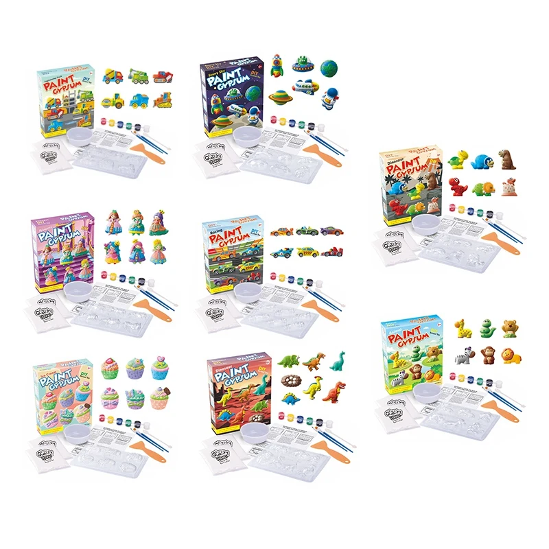 Kids Plaster Painting Kit DIY Paint Your Own Figurines Crafts Arts Toy Set for Boys Girls Birthday Christmas Gift
Kids Plaster Painting Kit DIY Paint Your Own Figurines Crafts Arts Toy Set for Boys Girls Birthday Christmas Gift