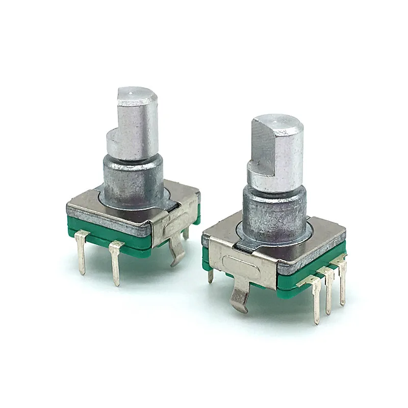 5pcs EC11 Encoder Switch With Push Button Switch 30 Position Rotary Encoder Code Switch 5pin Plug-in Type 12.5mm Half Shaft
5pcs EC11 Encoder Switch With Push Button Switch 30 Position Rotary Encoder Code Switch 5pin Plug-in Type 12.5mm Half Shaft