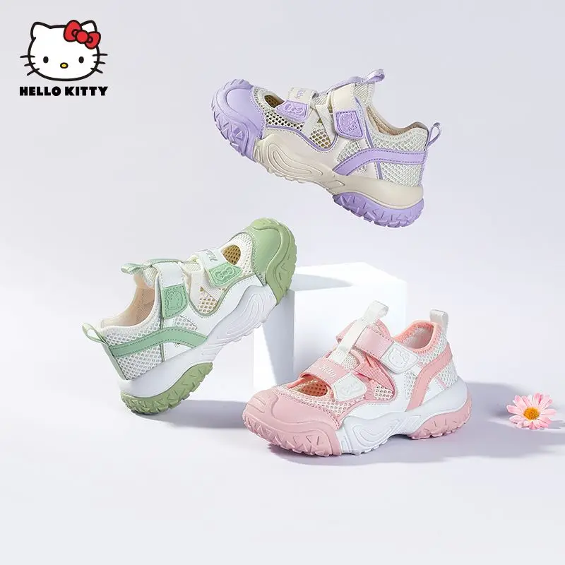 Новинка, детская обувь Sanrio Kawaii Hello Kitty, весна-лето, ультратонкая сетчатая обувь, дышащая детская спортивная обувь, подарок
Новинка, детская обувь Sanrio Kawaii Hello Kitty, весна-лето, ультратонкая сетчатая обувь, дышащая детская спортивная обувь, подарок