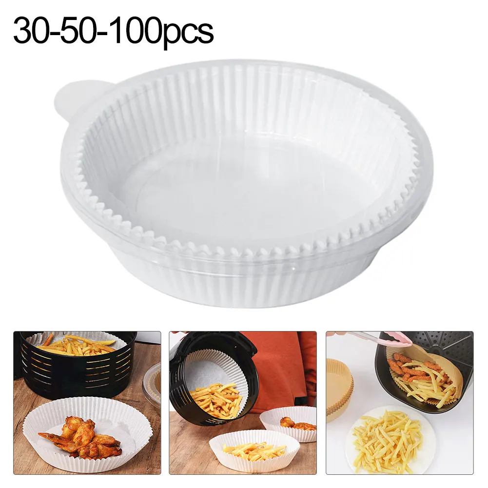 30/50/100pcs Air Fryer Disposable Paper Liner Food Grade Oil-Proof Fryer Paper Non-Stick Mat Tray Round Fryer Paper Plate
30/50/100pcs Air Fryer Disposable Paper Liner Food Grade Oil-Proof Fryer Paper Non-Stick Mat Tray Round Fryer Paper Plate