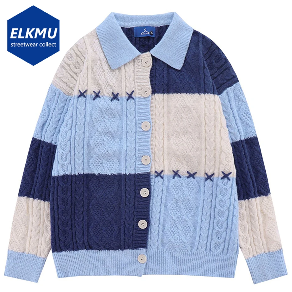 Knitted Cardigan Sweater Men Big Plaid Loose Vintage Sweaters Fall Winter Streetwear Harajuku Y2K Jumper Unisex Fashion Tops
Knitted Cardigan Sweater Men Big Plaid Loose Vintage Sweaters Fall Winter Streetwear Harajuku Y2K Jumper Unisex Fashion Tops