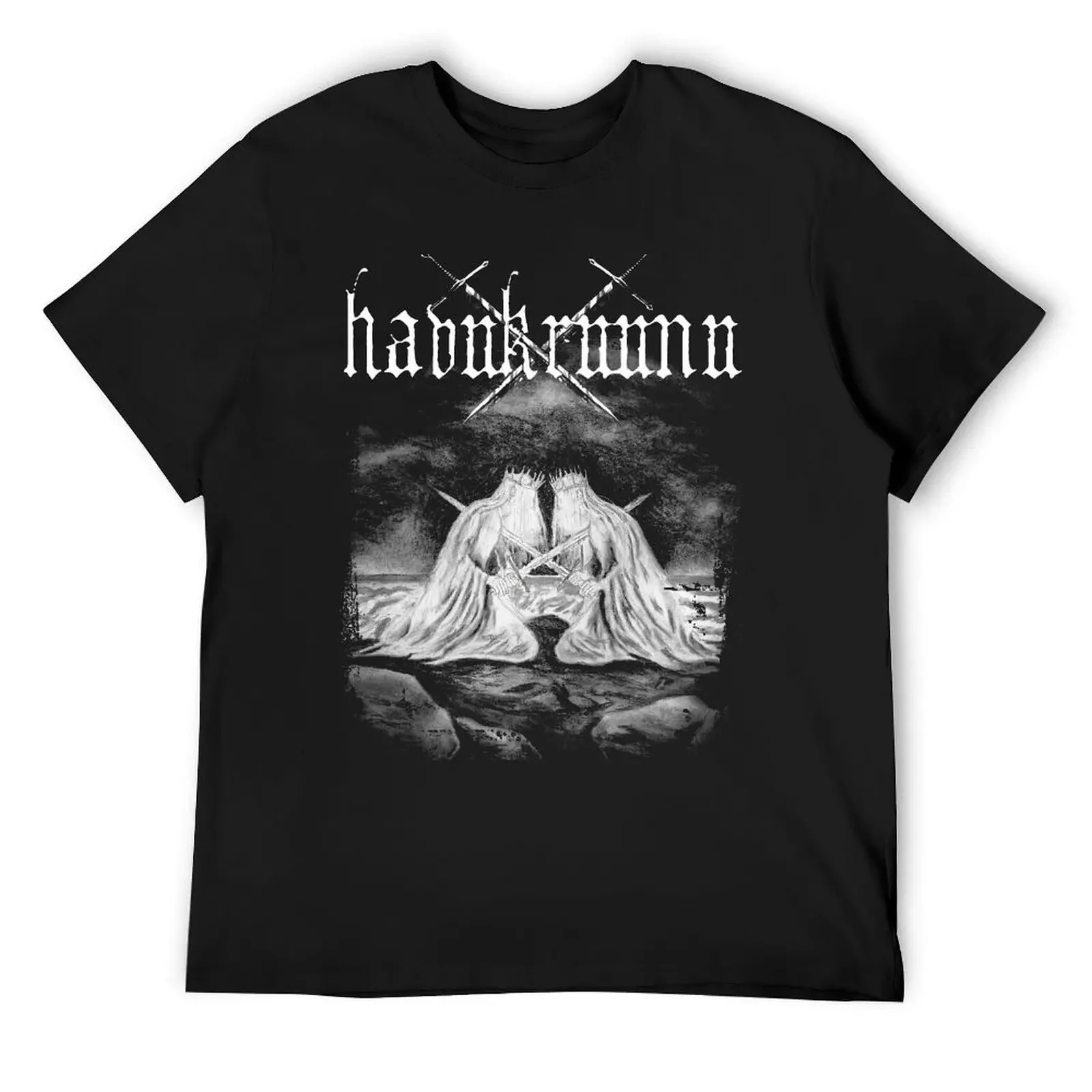 Футболка Havukruunu-Uinuos Sy?mein Sota дизайнерские рубашки футболка с аниме хлопковые