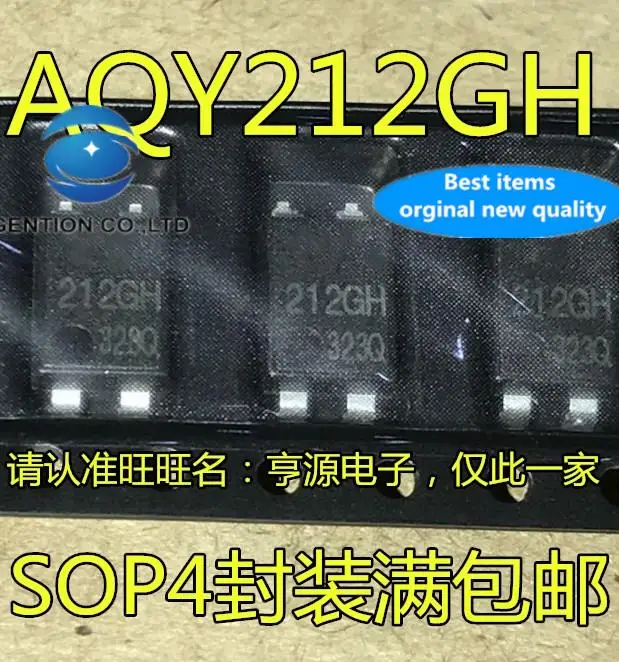 

10pcs 100% orginal new in stock SMD optocoupler AQY212GH 212GH SOP4 solid state relay