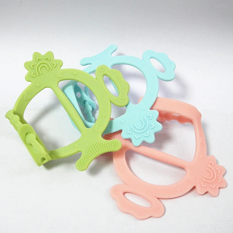 Детский Прорезыватель для зубов, силиконовый Прорезыватель для зубов, детская игрушка для ухода за ребенком, прочная игрушка для всасывания пальцев
Детский Прорезыватель для зубов, силиконовый Прорезыватель для зубов, детская игрушка для ухода за ребенком, прочная игрушка для всасывания пальцев