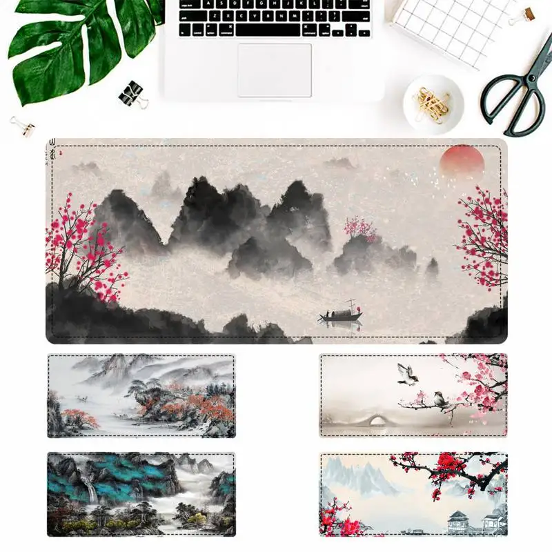 900x400mm Chinese Painting Large Mouse Pad Big Gaming Lock Edge Mousepad Modern Laptop Notebook Rubber XL XXL Game Speed Playmat
900x400mm Chinese Painting Large Mouse Pad Big Gaming Lock Edge Mousepad Modern Laptop Notebook Rubber XL XXL Game Speed Playmat