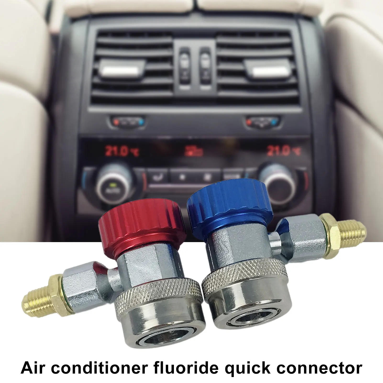 R134a Adapter Car AC Adjustable R134a Quick Coupler Adapters Hose Fitting for Manifold Gauge Service Kit
R134a Adapter Car AC Adjustable R134a Quick Coupler Adapters Hose Fitting for Manifold Gauge Service Kit