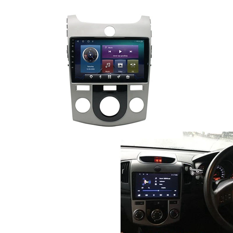 Car Android Player 1+16G Screen with Player Casing for KIA Forte 2009-2010-2011-2012
Car Android Player 1+16G Screen with Player Casing for KIA Forte 2009-2010-2011-2012