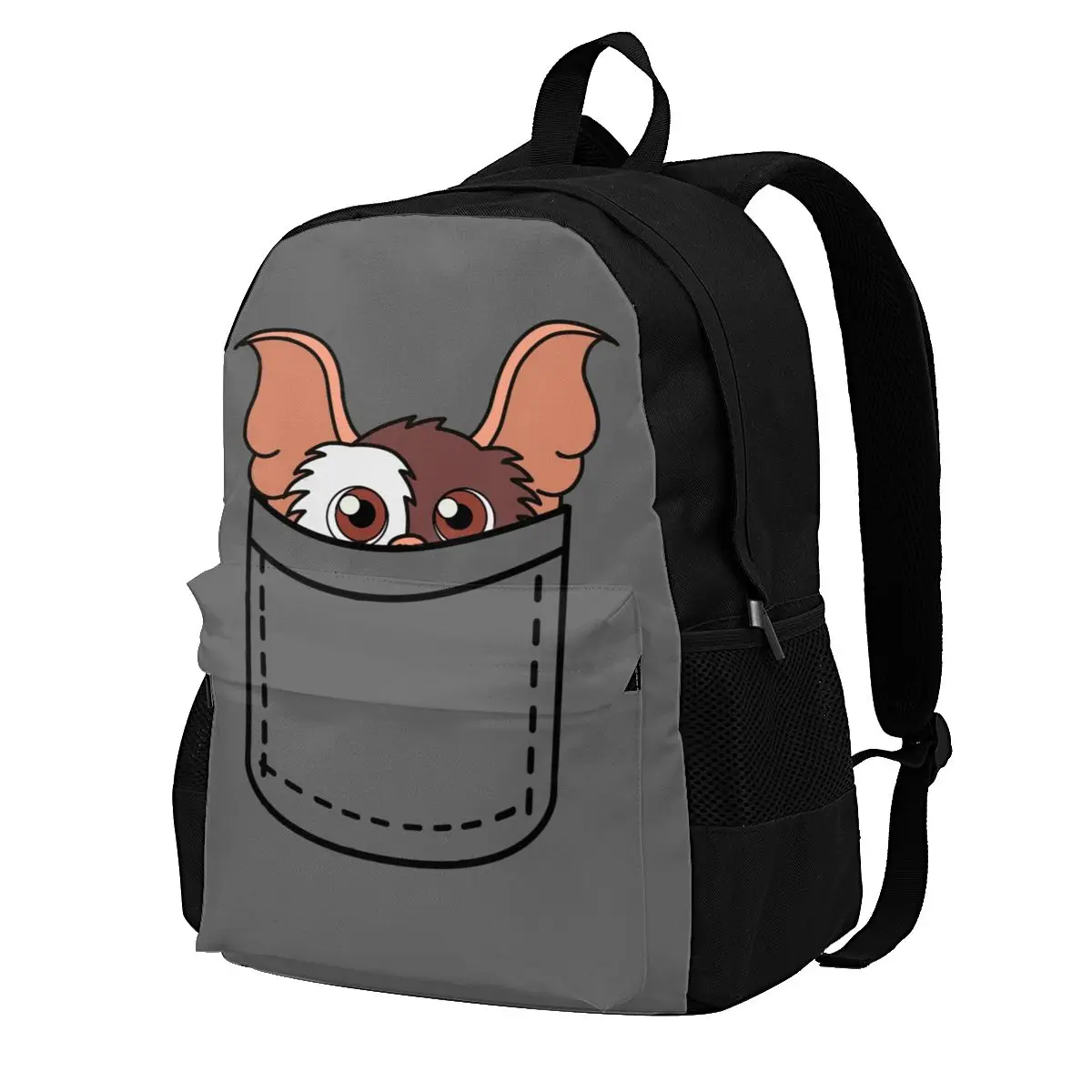 Gizmo Pocket Hide Backpacks Film Big Nice Polyester Backpack Cycling Girl Bags 
Gizmo Pocket Hide Backpacks Film Big Nice Polyester Backpack Cycling Girl Bags
