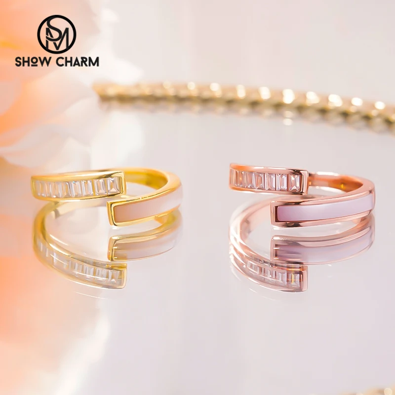 Luxury Shell Ring Female S925 Sterling Silver Zircon Forefinger Ring Fashion Ring For Girlfriend
Luxury Shell Ring Female S925 Sterling Silver Zircon Forefinger Ring Fashion Ring For Girlfriend