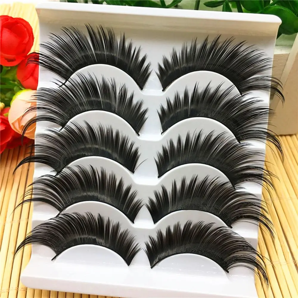 Sexy 5 Pairs Black False Eyelashes Exaggerated Thick Lashes Daily & Party Makeup #053
Sexy 5 Pairs Black False Eyelashes Exaggerated Thick Lashes Daily & Party Makeup #053