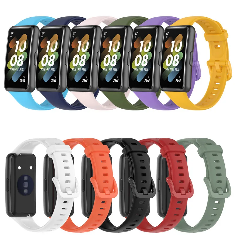 Strap For Huawei Band 7 Silicone Wristband For Huawei Band 7 Watchband Bracelet Replacement Accessories Belt Accessories Belt 
Strap For Huawei Band 7 Silicone Wristband For Huawei Band 7 Watchband Bracelet Replacement Accessories Belt Accessories Belt