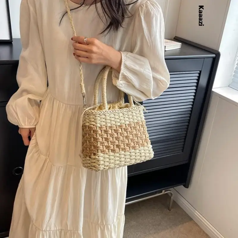 Straw Casuals Handbags Designer For Women New 2023 Summer High Quality Woven Small Shoulder Crossbody Bags Luxury Versatile
Straw Casuals Handbags Designer For Women New 2023 Summer High Quality Woven Small Shoulder Crossbody Bags Luxury Versatile