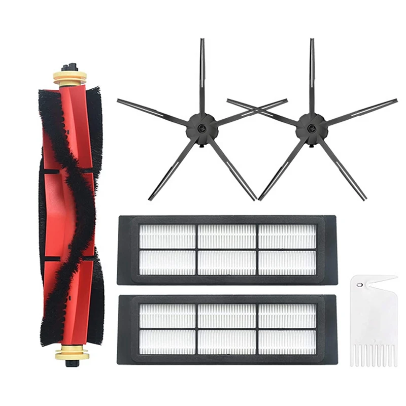 6Pack Replacement Brush HEPA Filter Spare Parts Cleaner Kit for Xiaomi Roborock S5 S50 S55 Vacuum Cleaner Accessories
6Pack Replacement Brush HEPA Filter Spare Parts Cleaner Kit for Xiaomi Roborock S5 S50 S55 Vacuum Cleaner Accessories