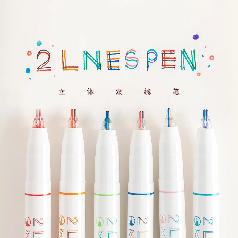 Morandi Double Line Clored Ink Pigment Liner Art Markers Pen Outline Paint Gel Pen Set Drawing Stationery Office Supplies
Morandi Double Line Clored Ink Pigment Liner Art Markers Pen Outline Paint Gel Pen Set Drawing Stationery Office Supplies