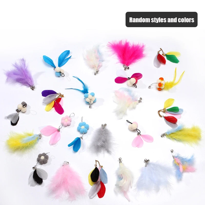 Палочка для котят, игрушка из проволоки с перьями, палочка-Дразнилка
Палочка для котят, игрушка из проволоки с перьями, палочка-Дразнилка