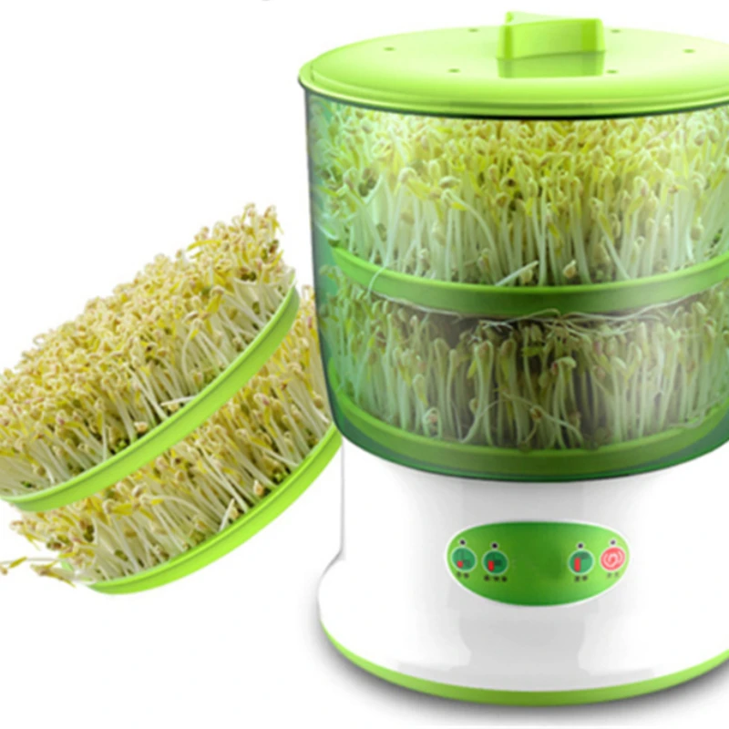 Home Use Intelligence Bean Sprouts Machine Large Capacity Thermostat Green Seeds Growing Automatic Bean Sprout Machine
Home Use Intelligence Bean Sprouts Machine Large Capacity Thermostat Green Seeds Growing Automatic Bean Sprout Machine