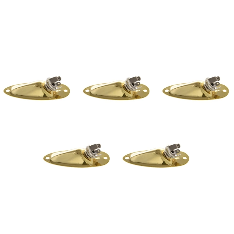 5Pcs Boat Output Input Jack Plate Sockets For Fender Strat Guitar Replacement Parts
5Pcs Boat Output Input Jack Plate Sockets For Fender Strat Guitar Replacement Parts