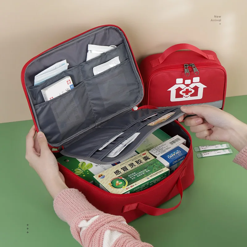 Portable Travel Packing Family First Aid Kit Multipurpose Outdoor Mergency Survival Pills Storage Bags Large Capacity Medicine
Portable Travel Packing Family First Aid Kit Multipurpose Outdoor Mergency Survival Pills Storage Bags Large Capacity Medicine