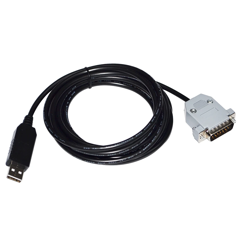 

FTDI FT232RL CHIP USB TO RS485 D-SUB 15 PIN DB15 MALE ADAPTER PLC PROGRAMMING COMMUNICATION CABLE FOR SIEMENS SIMATIC PLC TO PC