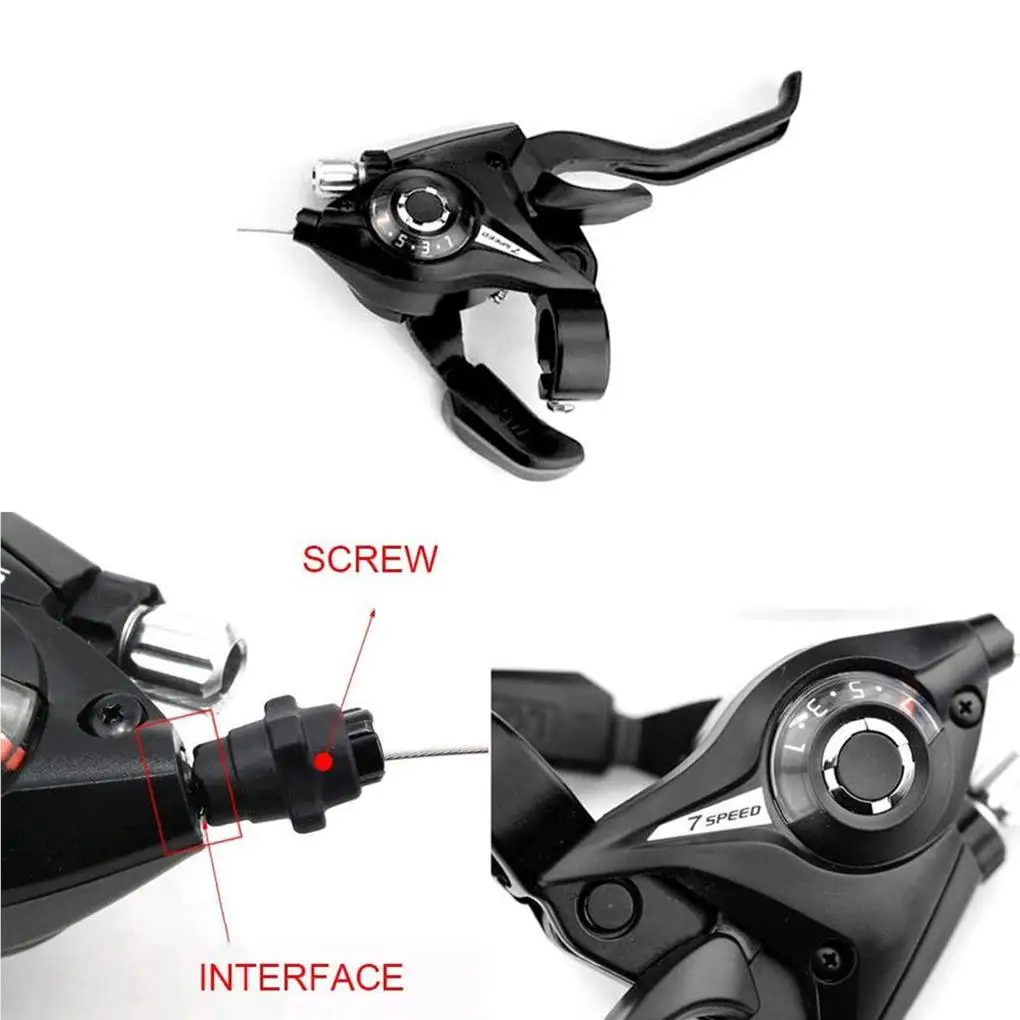 Bike Derailleurs 3x7 21 Speed Switch MTB Bicycle Shifter Levers Brake with Shift Cable Cycling Disc Handle for Bike Trekking
Bike Derailleurs 3x7 21 Speed Switch MTB Bicycle Shifter Levers Brake with Shift Cable Cycling Disc Handle for Bike Trekking