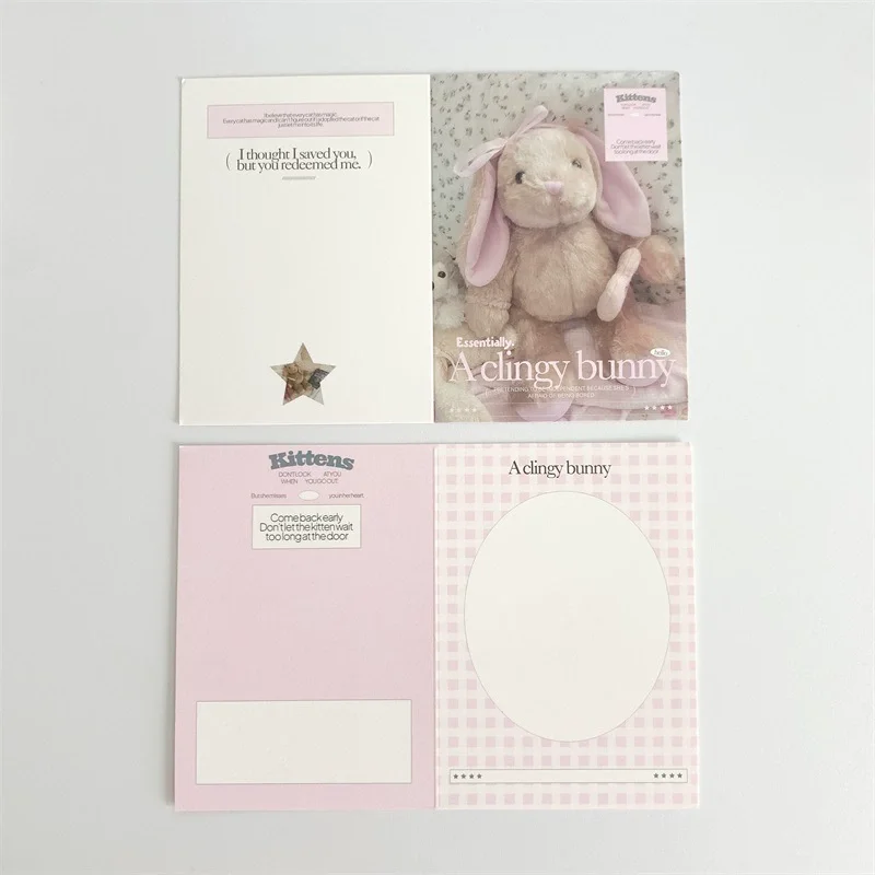 10 шт. складных карточек INS Girlish Pink Secret для K-pop
10 шт. складных карточек INS Girlish Pink Secret для K-pop
