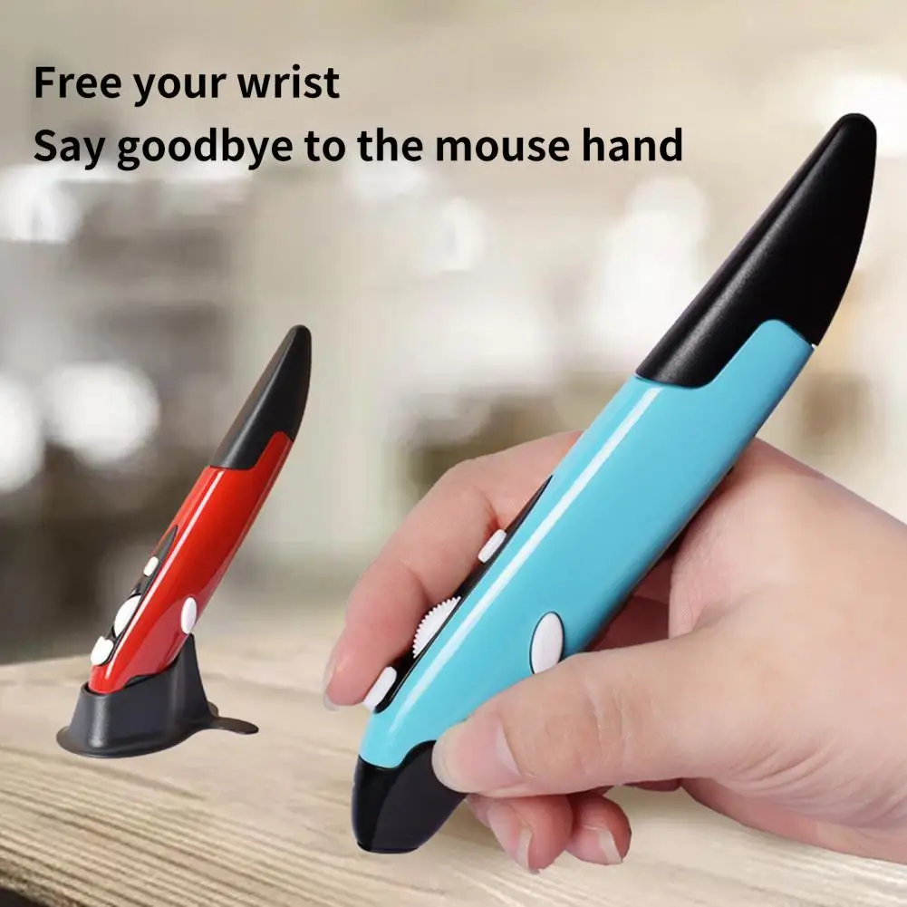 Wireless Mouse Pen 2.4G DPI Adjustable Portable Vertical Pen-shaped Stylus for Computer
Wireless Mouse Pen 2.4G DPI Adjustable Portable Vertical Pen-shaped Stylus for Computer