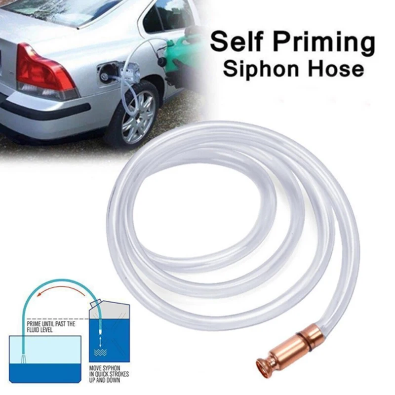 Gas Siphon Pump Gasoline/Fuel/Water Shaker Safety Self Priming Hose 1.8/2.5M
Gas Siphon Pump Gasoline/Fuel/Water Shaker Safety Self Priming Hose 1.8/2.5M