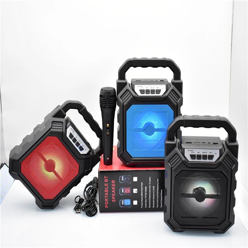 Portable 668 Wireless Speaker Waterproof USB Outdoor Loudspeaker Music Surround Bass Box
Portable 668 Wireless Speaker Waterproof USB Outdoor Loudspeaker Music Surround Bass Box