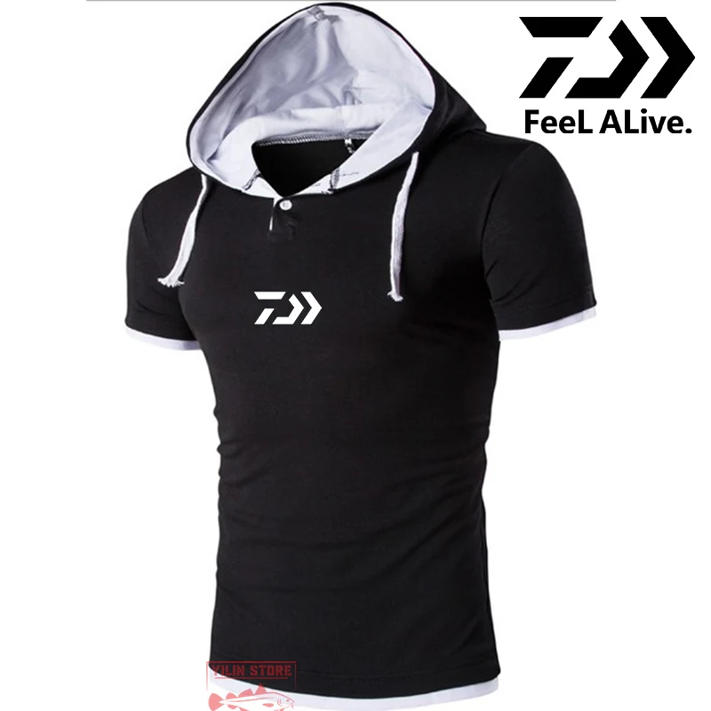 New Daiwa Fishing Short Sleeve Hooded T-Shirt 2022 Summer Men's Casual Slim Hooded Short Sleeve T-Shirt Daiwa Fishing T-shirt
New Daiwa Fishing Short Sleeve Hooded T-Shirt 2022 Summer Men's Casual Slim Hooded Short Sleeve T-Shirt Daiwa Fishing T-shirt