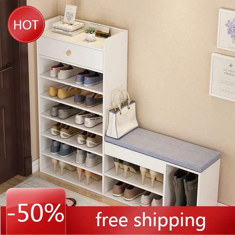 Wooden Multilayer Shoe Rack Vertical Space Saving Modern Design Storage Shoe Cabinets Household Free Shipping Muebles Organizer
Wooden Multilayer Shoe Rack Vertical Space Saving Modern Design Storage Shoe Cabinets Household Free Shipping Muebles Organizer