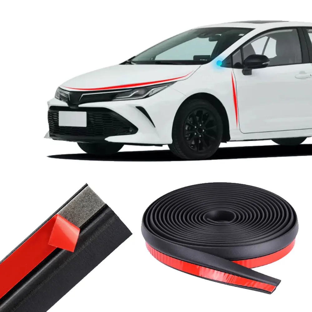 2 Meter Black Universal Car Door Seam Dust-proof Wind-reducing Noise Sealing Strip Edge Rubber Weatherstrip Sealing Rubber Strip
2 Meter Black Universal Car Door Seam Dust-proof Wind-reducing Noise Sealing Strip Edge Rubber Weatherstrip Sealing Rubber Strip