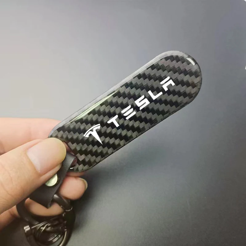Carbon Fiber Pattern Car Keychain Car Logo Custom Keyring For TESLA Model 3 X Y S Car Accessorie
Carbon Fiber Pattern Car Keychain Car Logo Custom Keyring For TESLA Model 3 X Y S Car Accessorie