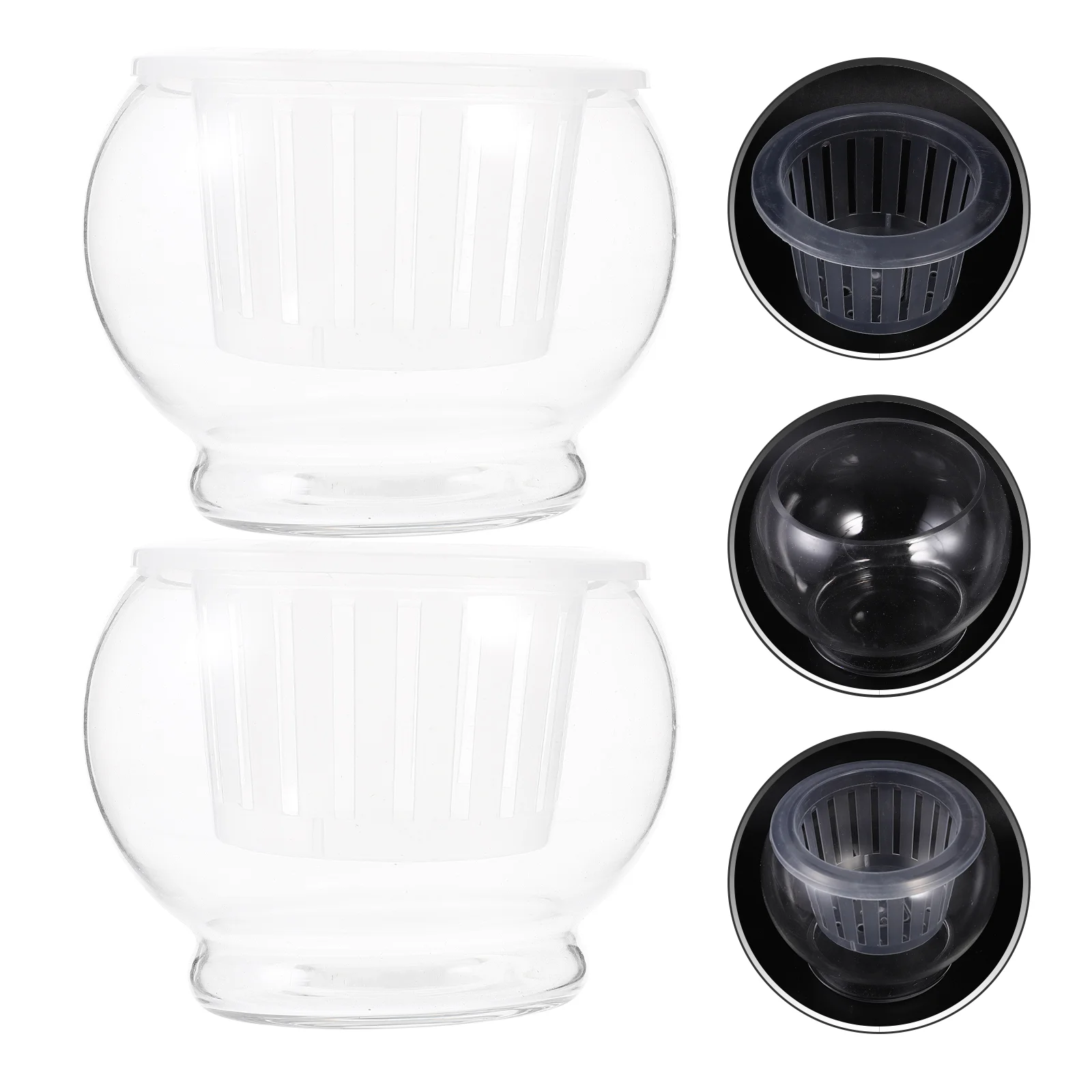 2PCS Terrarium Display Glass abletop Bowl Candleholders Air Terrarium Cups For Hydroponics Plants Home Garden Wedding Decor (
2PCS Terrarium Display Glass abletop Bowl Candleholders Air Terrarium Cups For Hydroponics Plants Home Garden Wedding Decor (