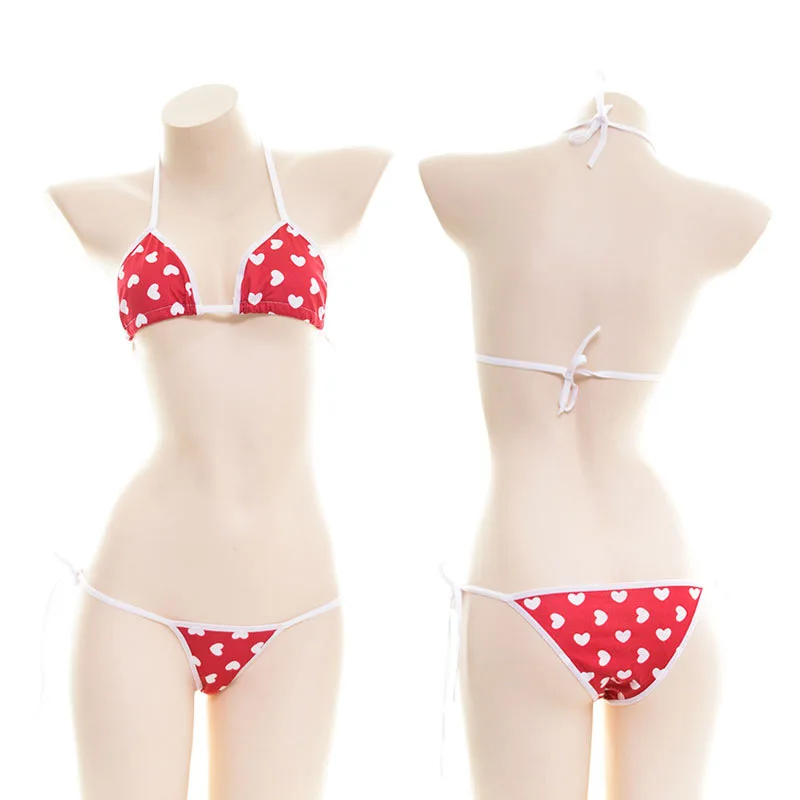 2022 New Ladies Swimsuit Personality Little Love Printing Emotion Japanese Cute Temperament Sexy Elegant Fashion Bikini Suit
2022 New Ladies Swimsuit Personality Little Love Printing Emotion Japanese Cute Temperament Sexy Elegant Fashion Bikini Suit