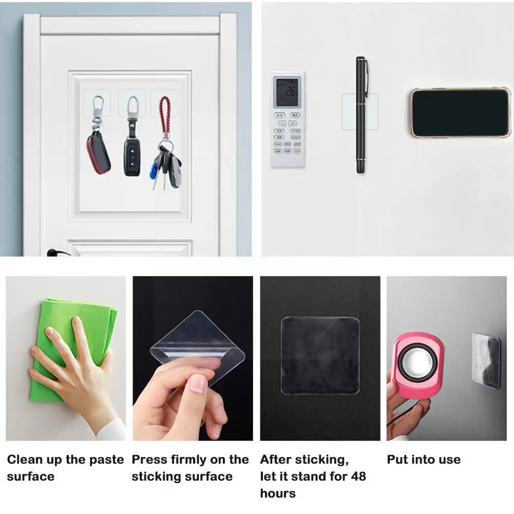 Non-marking Double-sided Adhesive Wall Sticker Waterproof Bathroom Fixed Piece Photo Auxiliary Pendating Sticky Tape Powerf O6A6
Non-marking Double-sided Adhesive Wall Sticker Waterproof Bathroom Fixed Piece Photo Auxiliary Pendating Sticky Tape Powerf O6A6