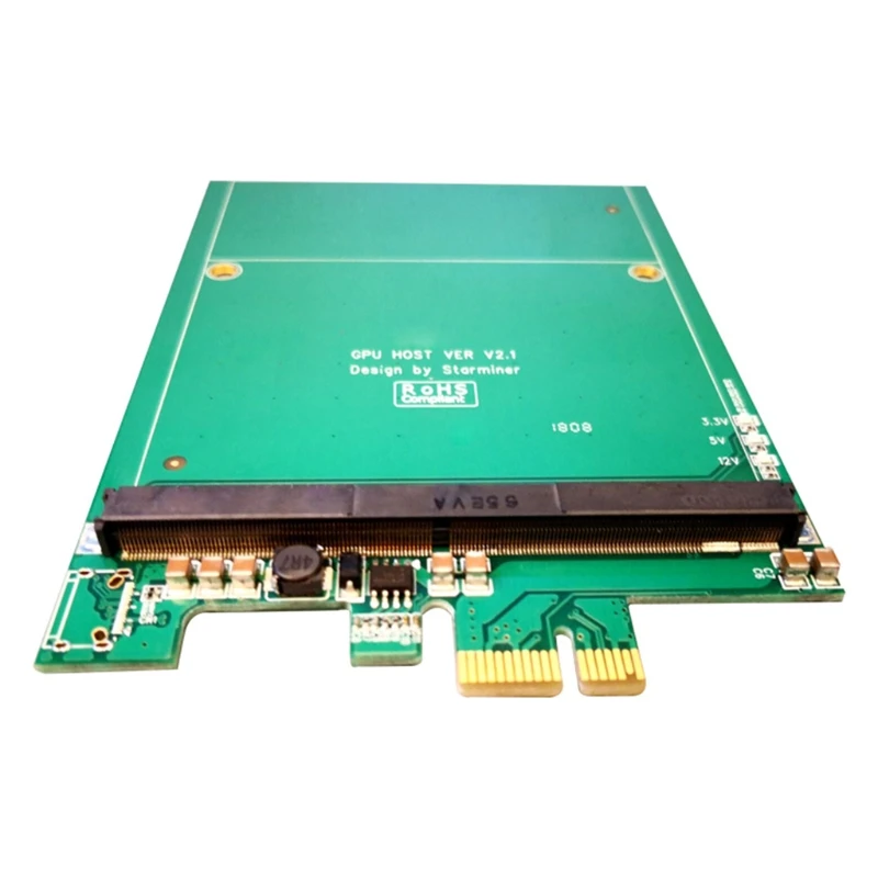 PCIe переходная карта PCI-E к MXM3.0, графическая карта, преобразователь, адаптер для майнинга BTC со светодиодный ным индикатором
PCIe переходная карта PCI-E к MXM3.0, графическая карта, преобразователь, адаптер для майнинга BTC со светодиодный ным индикатором
