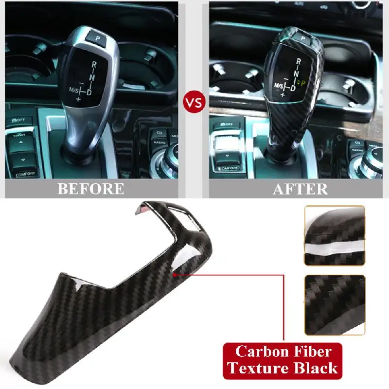 ABS Carbon Fiber Style Car Gear Shift Cover Sticker Fit For BMW E60 E70 X5 X6 High Quality Car Shift Gear Knob Cover Hotsale
ABS Carbon Fiber Style Car Gear Shift Cover Sticker Fit For BMW E60 E70 X5 X6 High Quality Car Shift Gear Knob Cover Hotsale