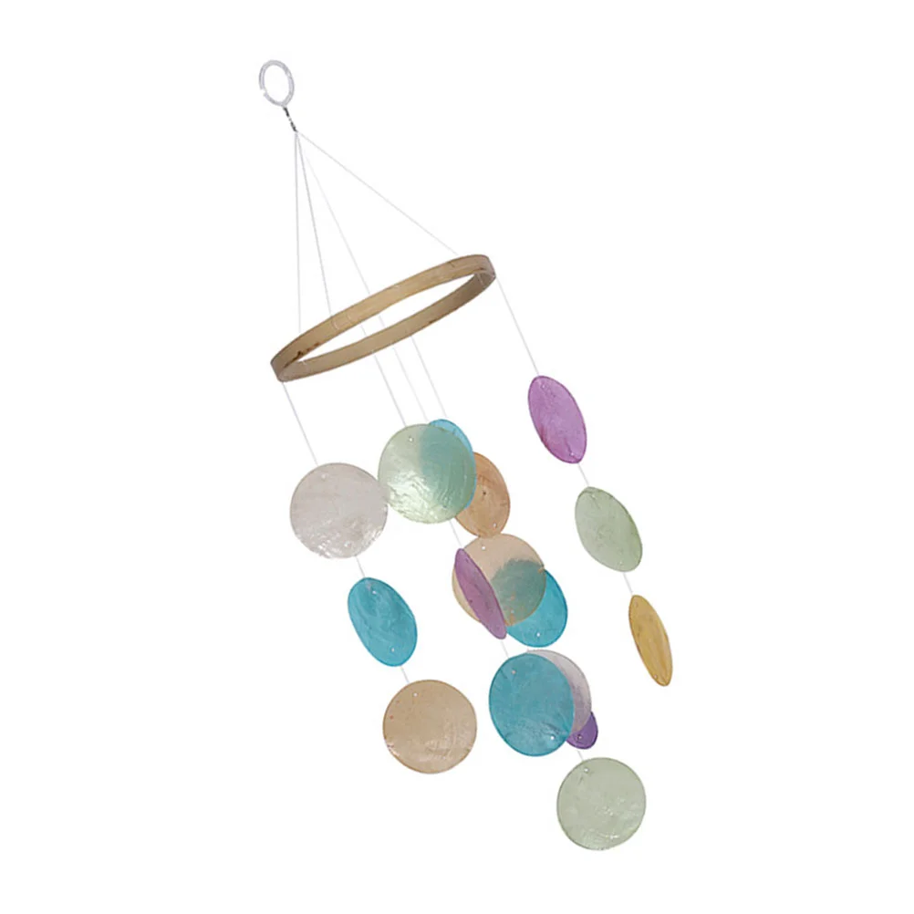 Colorful Shell Wind Chimes Creative Hanging Pendant Decor Bamboo Ring Bell Indoor
Colorful Shell Wind Chimes Creative Hanging Pendant Decor Bamboo Ring Bell Indoor