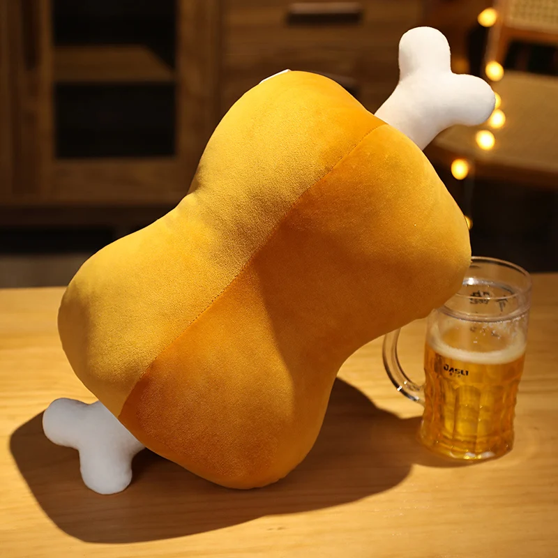 42cm New Type Meat Bone Dual-use Pillow Handwarmer Intresting Stuffed Plush Pillow Soft High Quality Home Decoration
42cm New Type Meat Bone Dual-use Pillow Handwarmer Intresting Stuffed Plush Pillow Soft High Quality Home Decoration