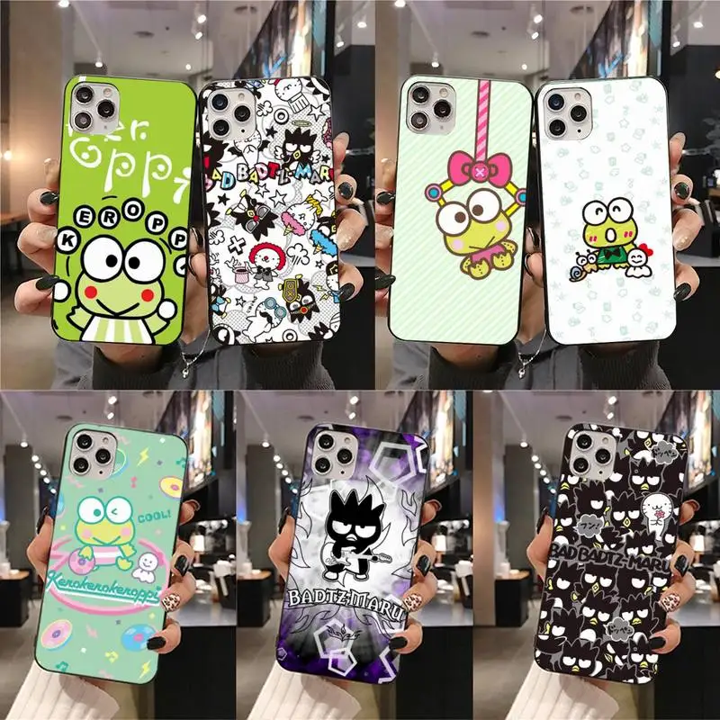 Cute cartoon Badtz Maru Keroppi Phone Case For iphone 13 12 11 Pro Mini XS Max 8 7 Plus X SE 2020 XR cover
Cute cartoon Badtz Maru Keroppi Phone Case For iphone 13 12 11 Pro Mini XS Max 8 7 Plus X SE 2020 XR cover