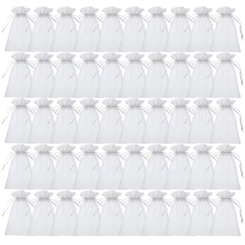 Mesh Fruit Bags 50Pcs Fruit Protection Bags With Nylon Drawstring Garden Netting Mesh Fruit Cover Bag For Grape Tomato Peach
Mesh Fruit Bags 50Pcs Fruit Protection Bags With Nylon Drawstring Garden Netting Mesh Fruit Cover Bag For Grape Tomato Peach