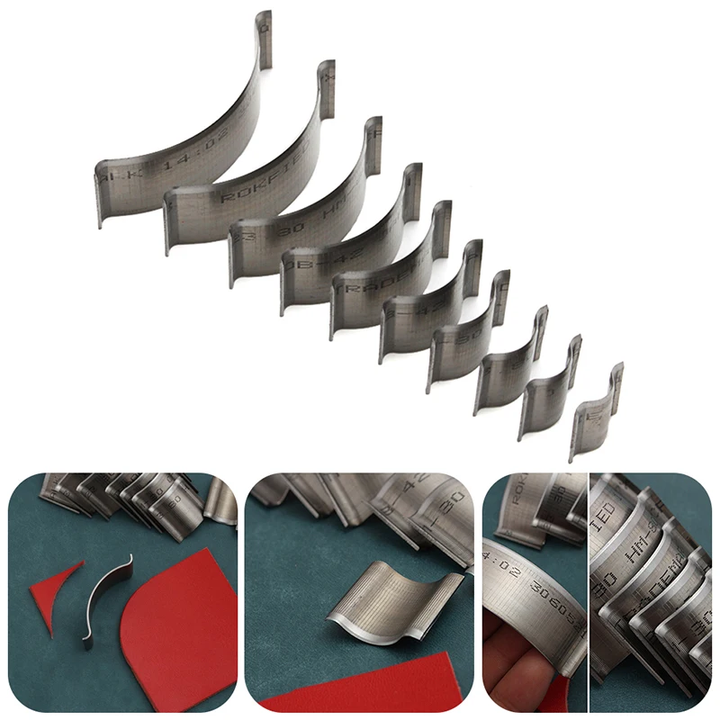 10pcs Leather Corner Punch Puncher Leather Craft Leather Half Round Punch DIY Shape Leather Mold DIY Cutter Punch
10pcs Leather Corner Punch Puncher Leather Craft Leather Half Round Punch DIY Shape Leather Mold DIY Cutter Punch