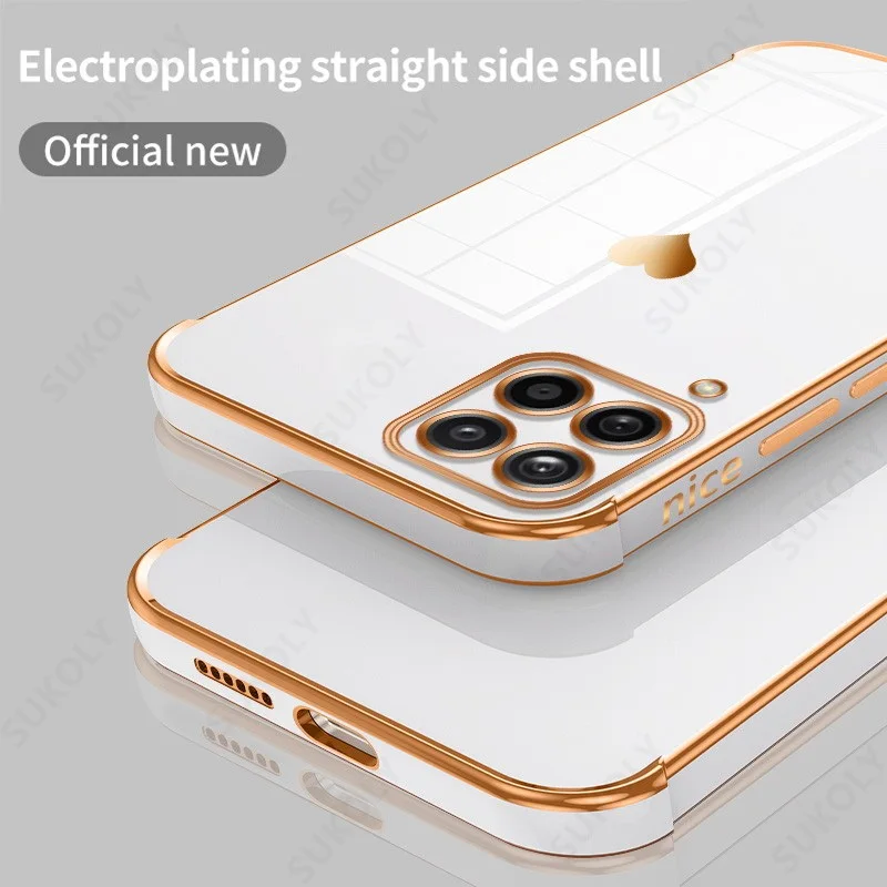 Love Heart Plating Edge Silicone Case For Samsung Galaxy S22 Ultra S21 S20 FE A52 A52s A12 A53 A13 5G Shockproof Back Soft Cover
Love Heart Plating Edge Silicone Case For Samsung Galaxy S22 Ultra S21 S20 FE A52 A52s A12 A53 A13 5G Shockproof Back Soft Cover