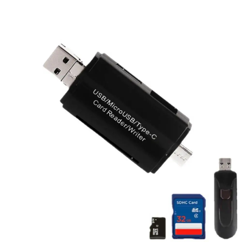 Multifunctional Otg Card Reader Support For Windows Xp/vista/7/8/10 - / Sd Card / Usb Reader Support Tf Android
Multifunctional Otg Card Reader Support For Windows Xp/vista/7/8/10 - / Sd Card / Usb Reader Support Tf Android